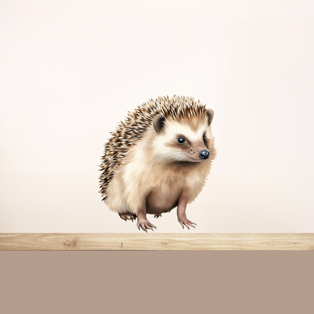 Bosdieren muursticker egel