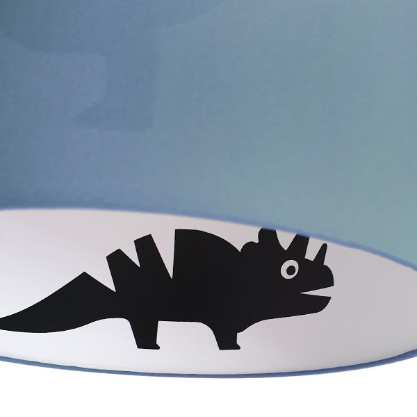 Kinderkamer lamp Dino Dinokamer silhouet - effen