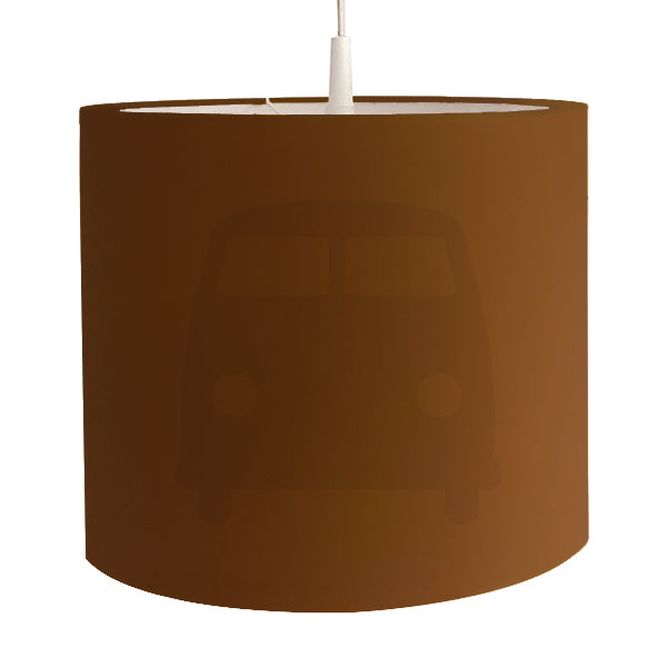 Kinderkamer lamp Busje silhouet - effen