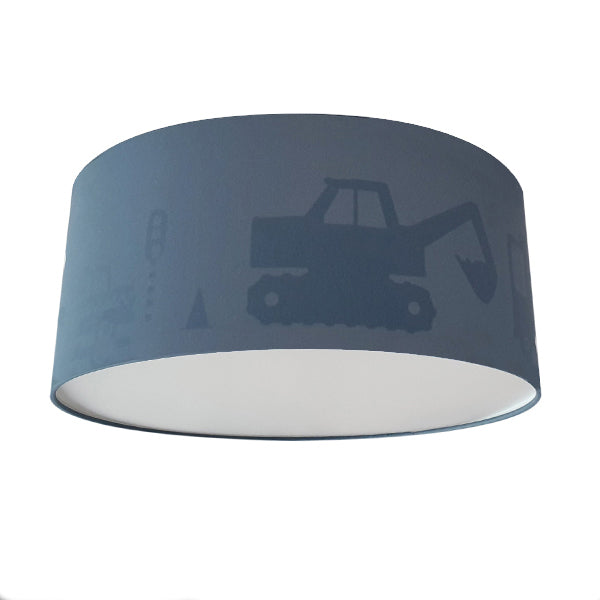 Kinderkamer plafondlamp Voertuigen silhouet - effen