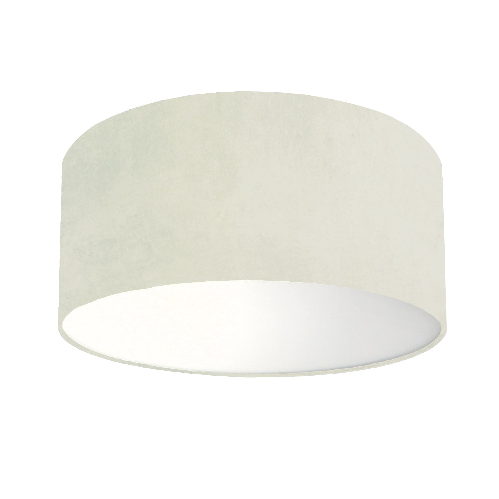 Plafondlamp velours Cream