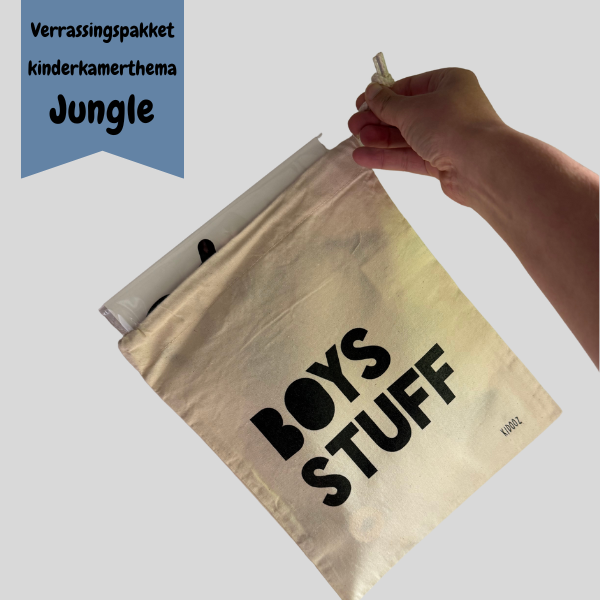Verrassingspakket kinderkamer thema: jungle