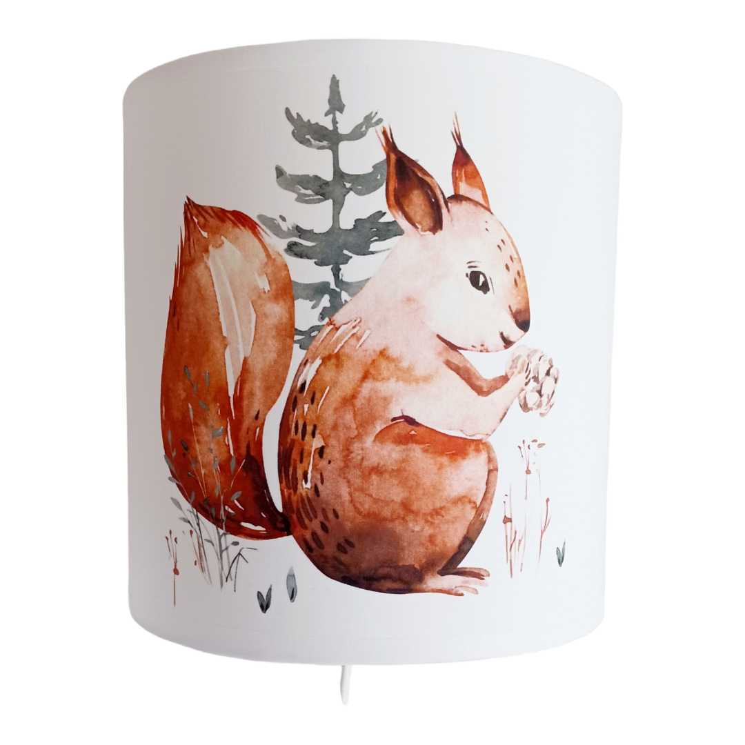Wandlamp kinderkamer Eekhoorn Forest Friends