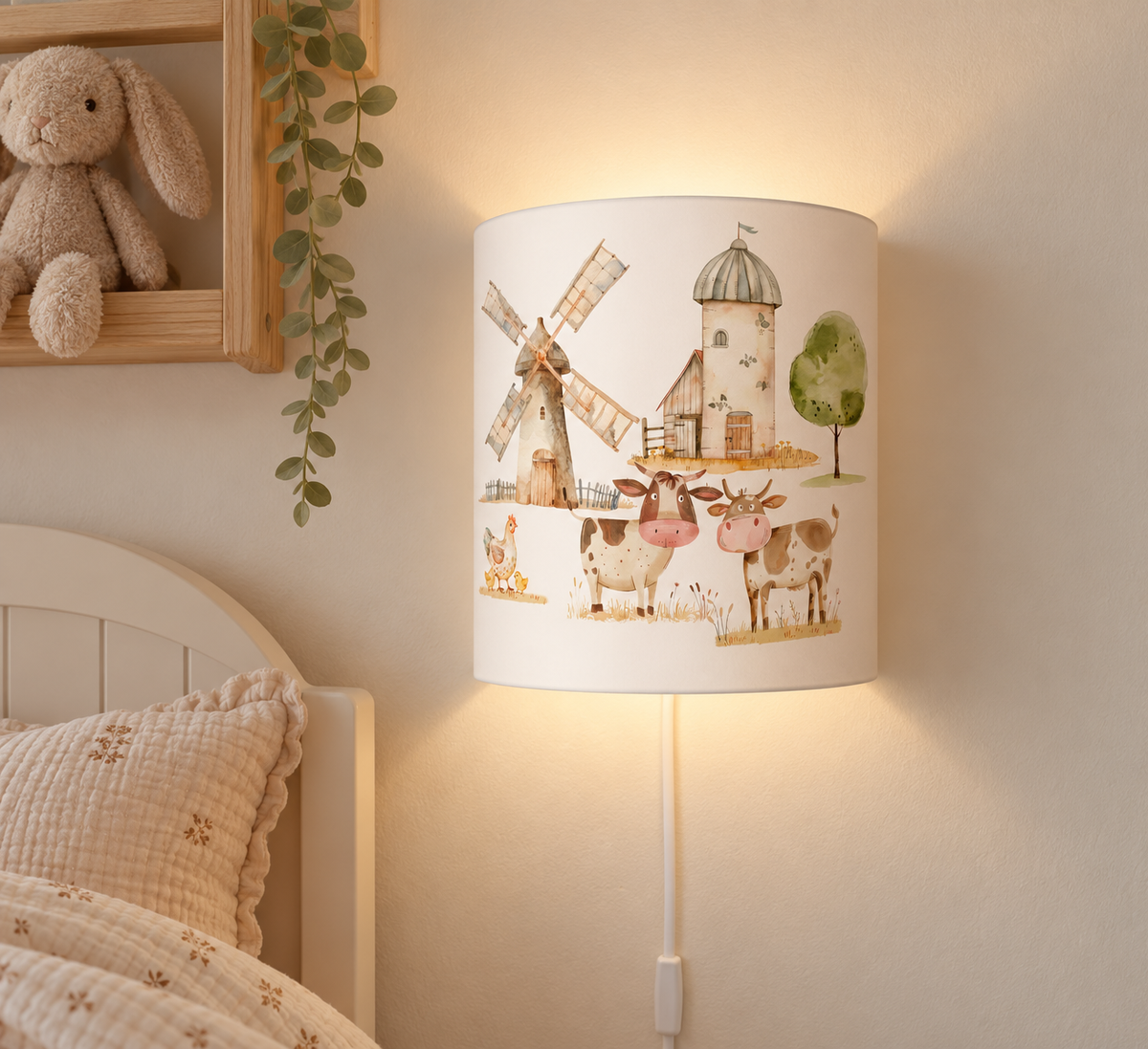 Wandlamp Boerderij kinderkamer