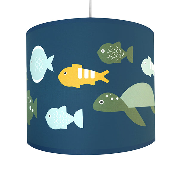 Kinderkamer lamp Zee dieren - blauw