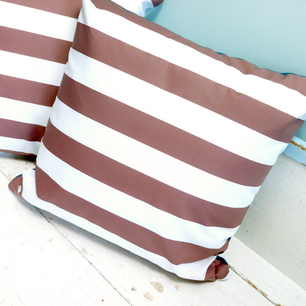 Kussen kinderkamer Piraat Tijger - blauw (inclusief binnenkussen)