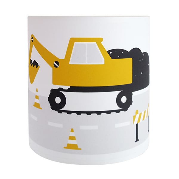 Lampenset basic + voertuigen kinderkamer - oker