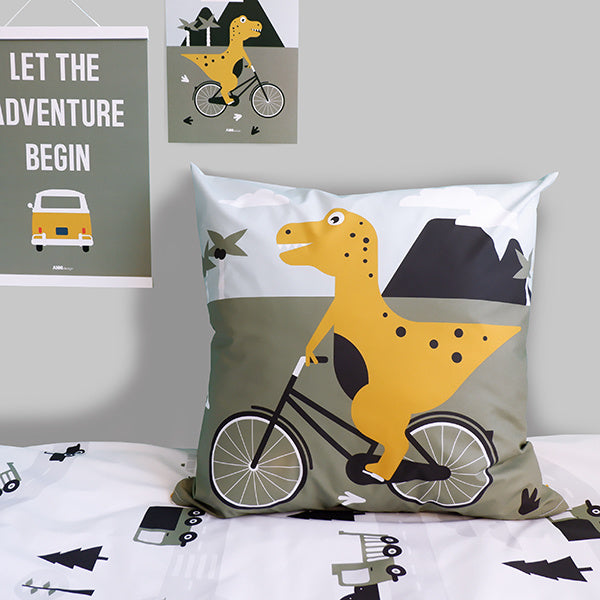 Kussen XL dinosaurus kinderkamer