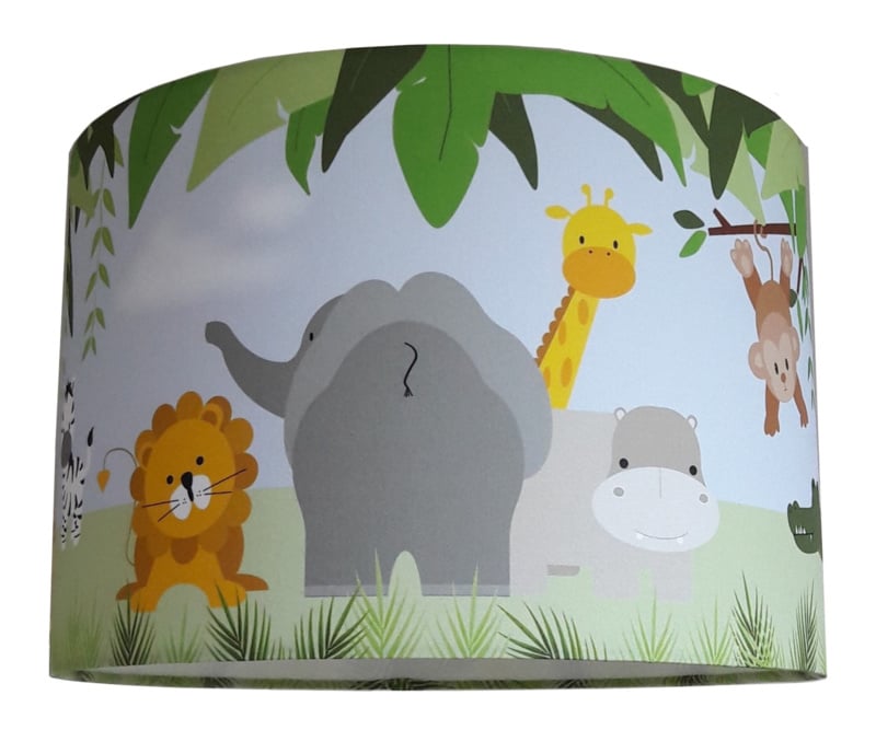 Jungle lampen set voor jungle kinderkamer