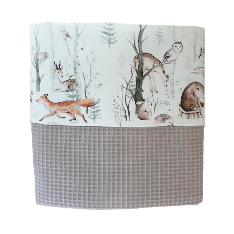 Babykamer aankleding en decoratie set - Bosdieren (met hanglamp)