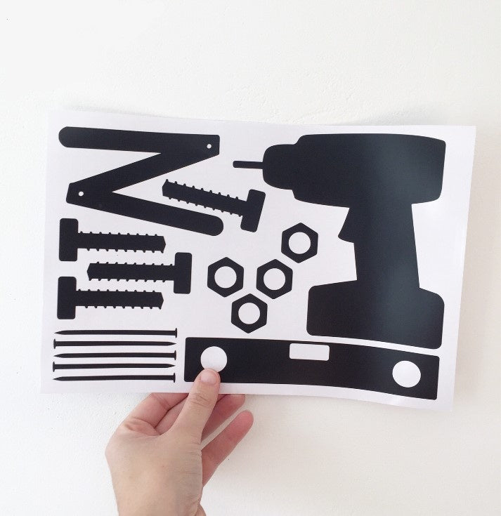 Speelsticker voordeelset - gereedschap