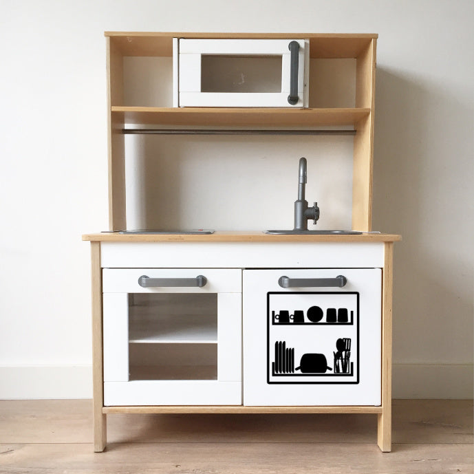 Ikea keukentje sticker vaatwasser (kinderkeuken)