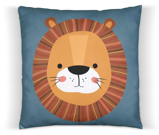 Kussen kinderkamer met leeuw - inclusief binnenkussen