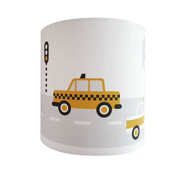 Lampenset voertuigen kinderkamer - oker