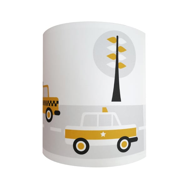 Lampenset voertuigen kinderkamer - oker