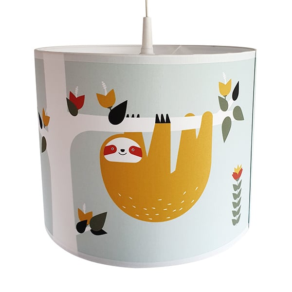 Kinderlamp jungle mint (old green)