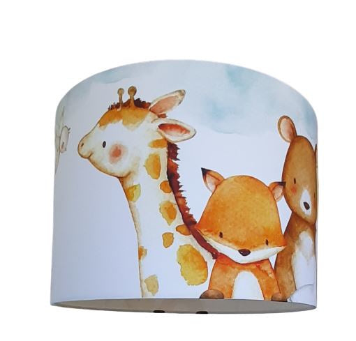 Lamp kiekeboe met lieve dieren - babykamer