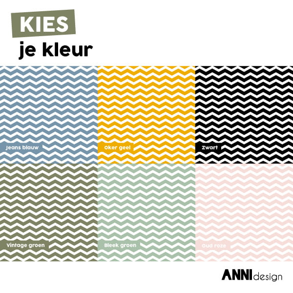 Lamp zigzag oker geel