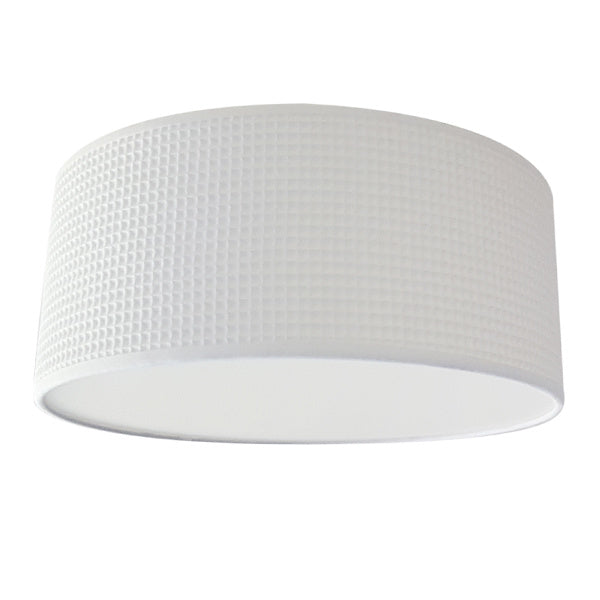 Plafondlamp wafelstof mint (old green)