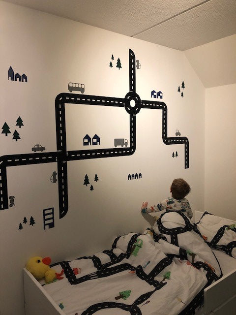 Sticker autobaan XL complete set - kleur