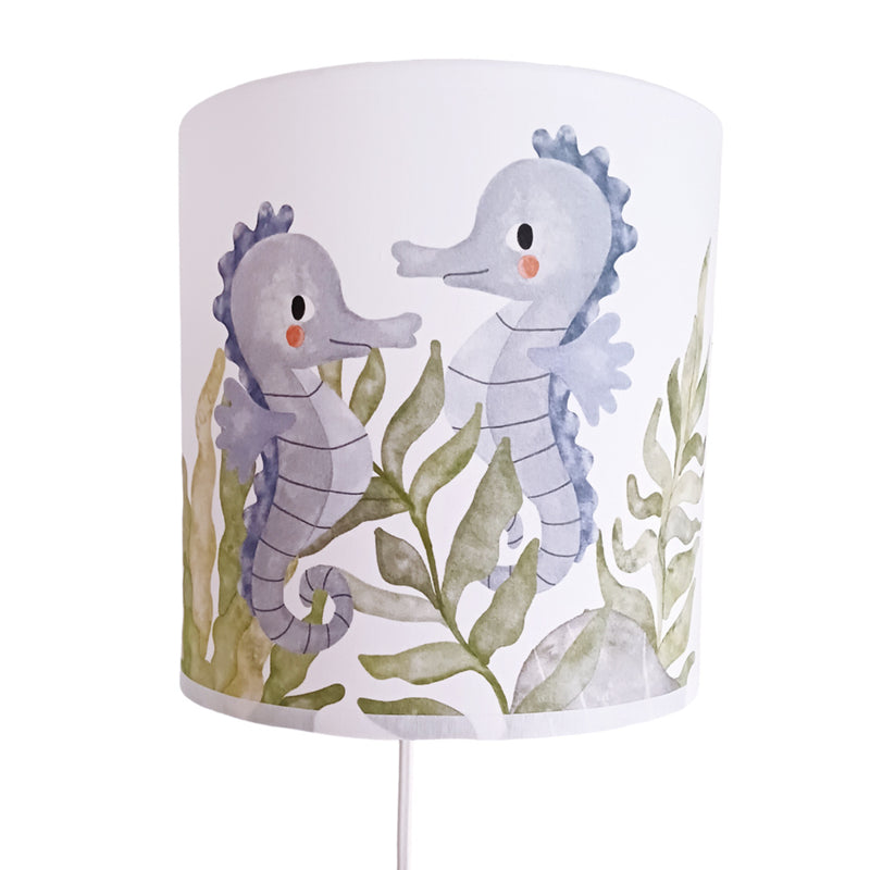 Wandlamp kinderkamer onderwater wereld - zeepaardjes