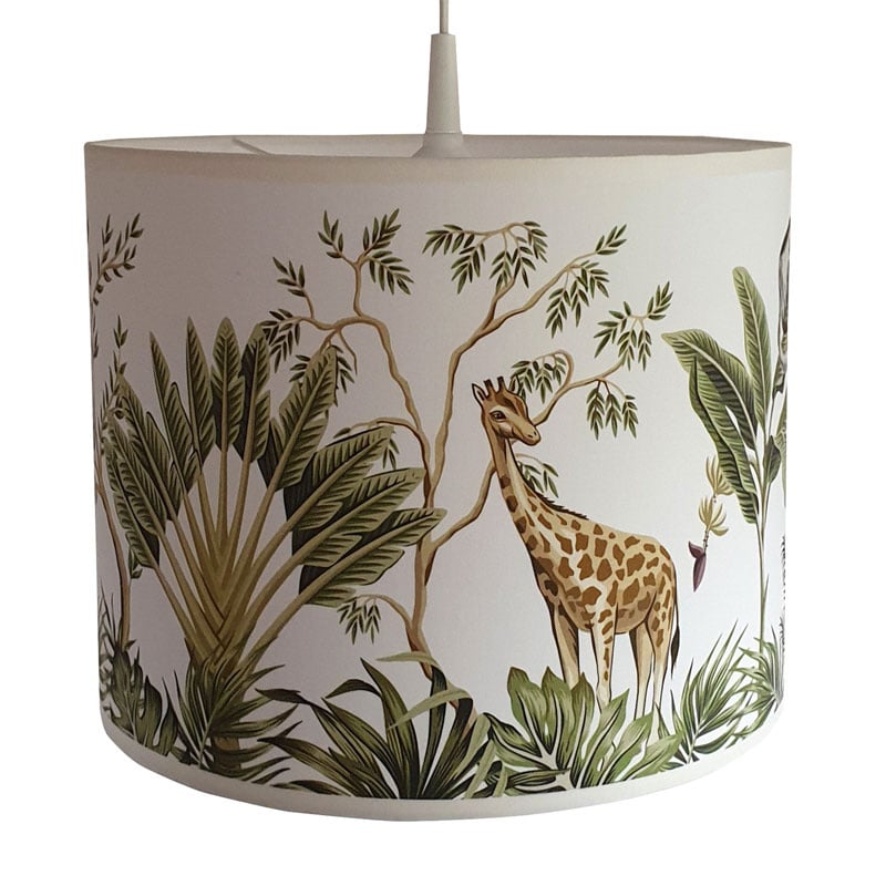 Kinderkamer aankleding en decoratie set - Jungle (met lamp)