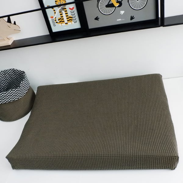 Babykamer aankleding en decoratie set - Voertuigen olijfgroen (met lamp)