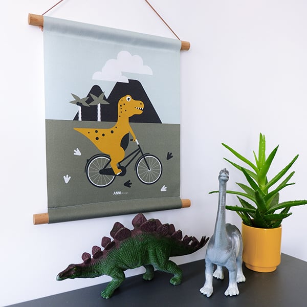 Kinderkamer aankleding en decoratie set - Dino kamer