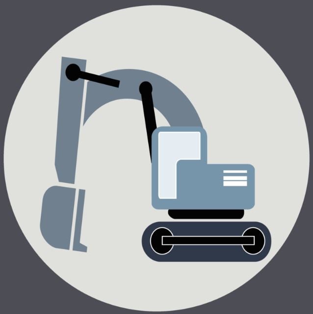 Muurcirkel set kinderkamer voertuigen jeansblauw