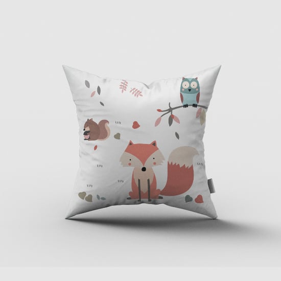 Kinderkamer decoratie set - Bosdieren herfst (met lamp)