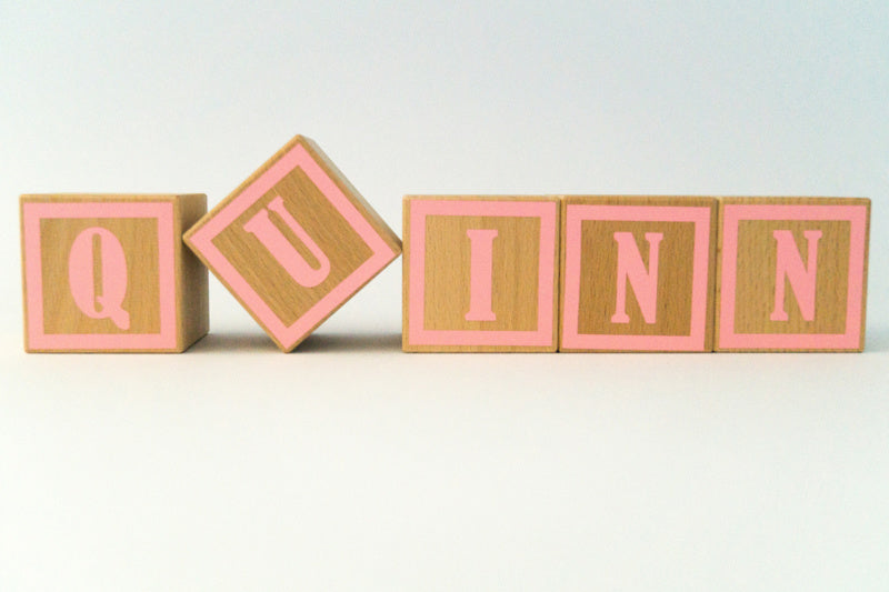 Letterblokken (diverse kleuren)