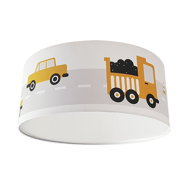 Lampenset voertuigen kinderkamer - oker