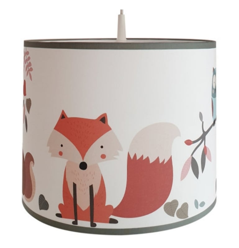 Babykamer decoratie set - Bosdieren (herfst) met poster