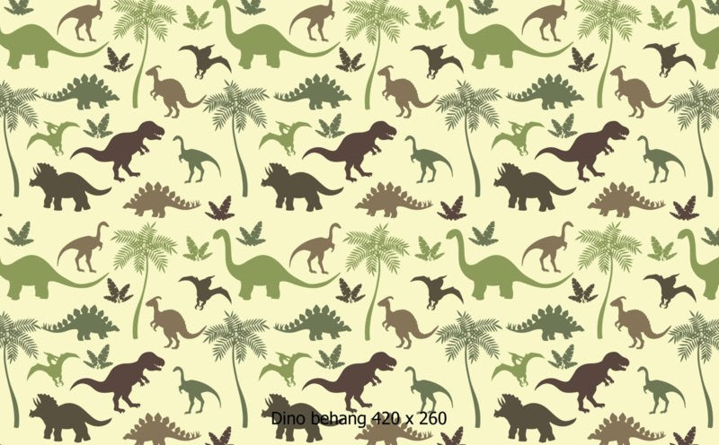 Behang kinderkamer dino - dinosaurus