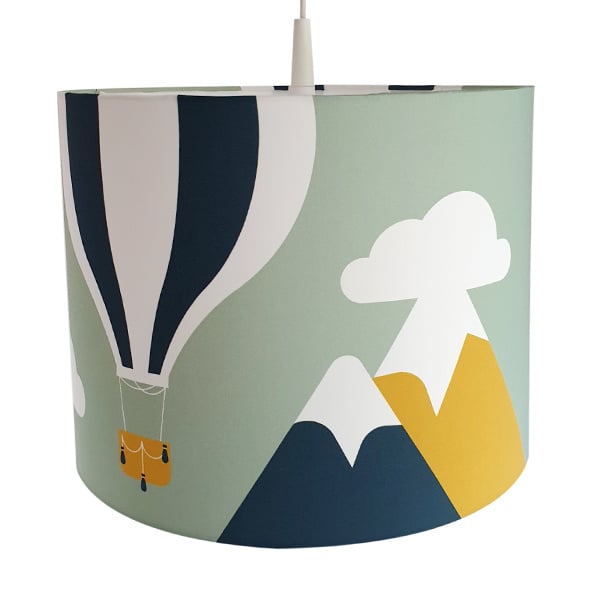 Lampen set piloot vliegtuig kamer - bleekgroen