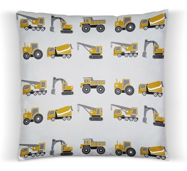 Kussen voertuigen oker - inclusief binnenkussen