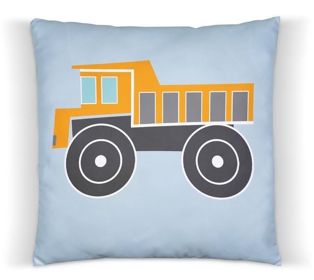 Kinderkamer aankleding en decoratie set - auto voertuigen kamer blauw (met lamp)