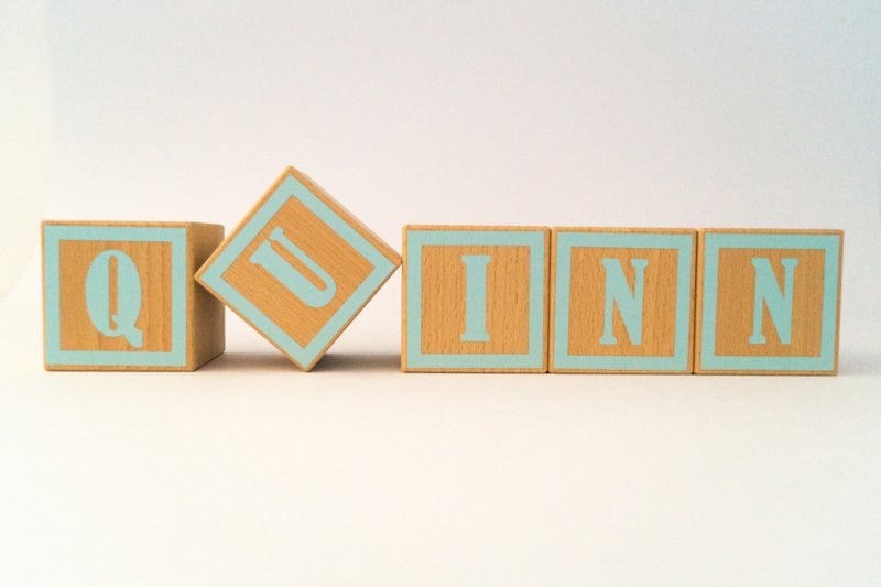 Letterblokken (diverse kleuren)