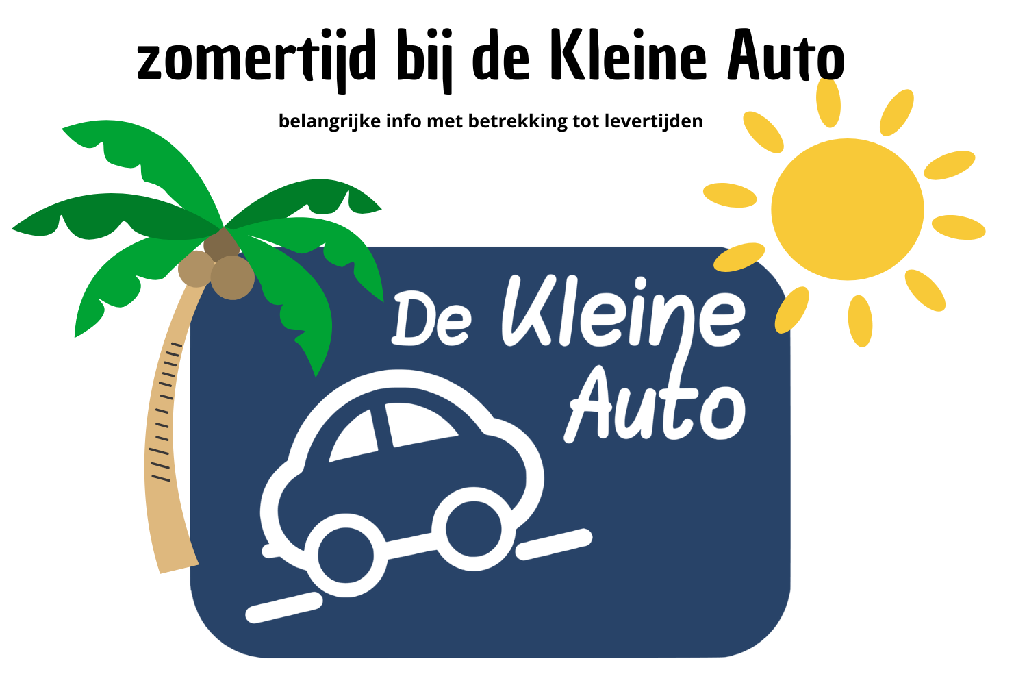 Zomertijd bij De Kleine Auto