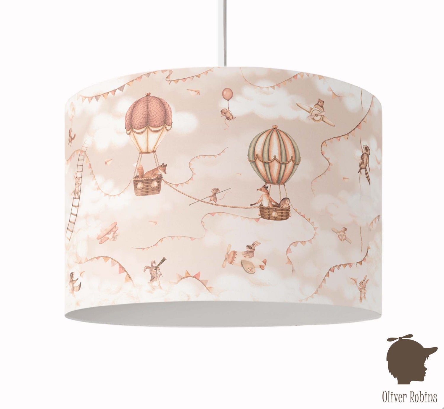 Hanglamp Aviation Adventure kinderkamer - Oliver Robins