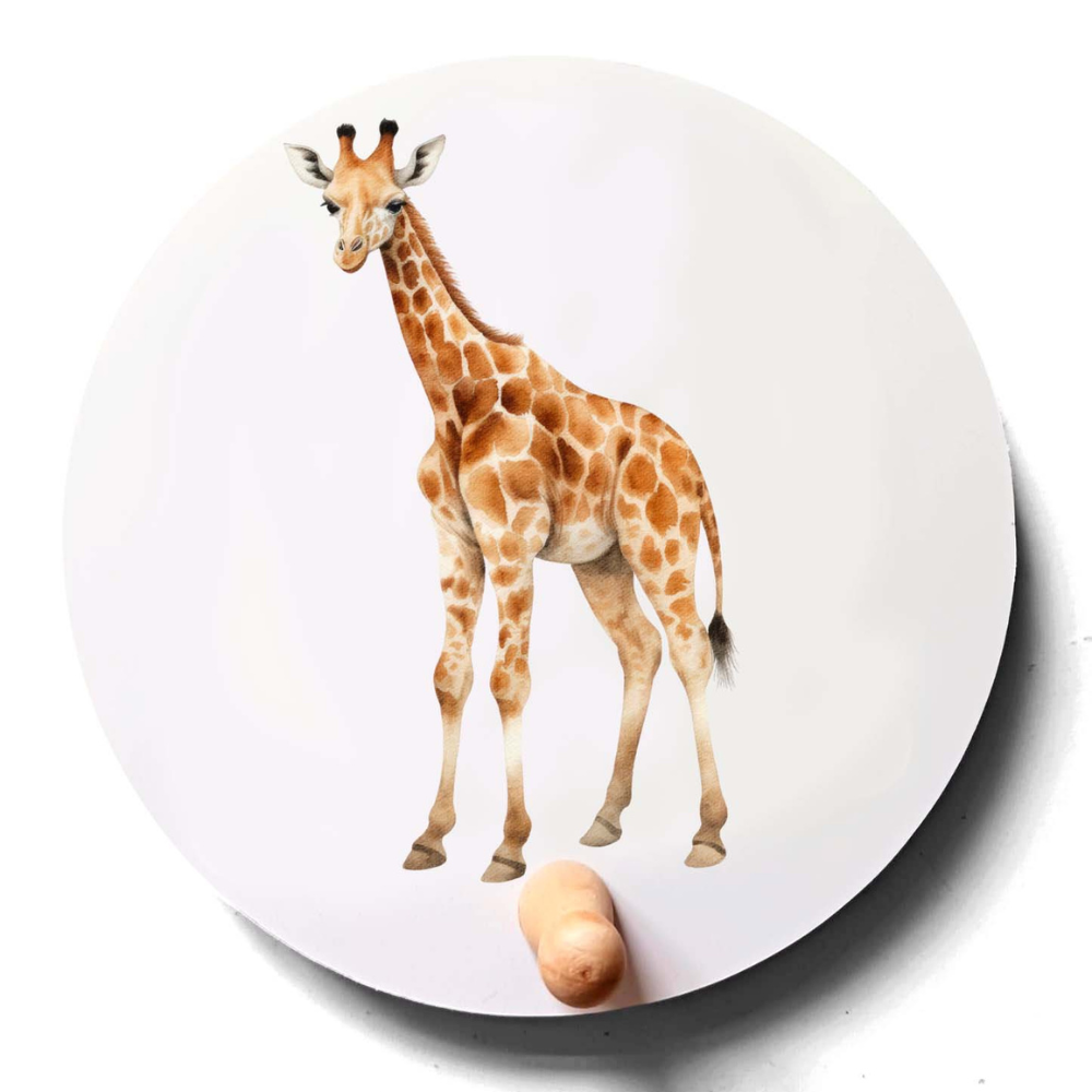 Kapstok Giraf Safari dieren kinderkamer