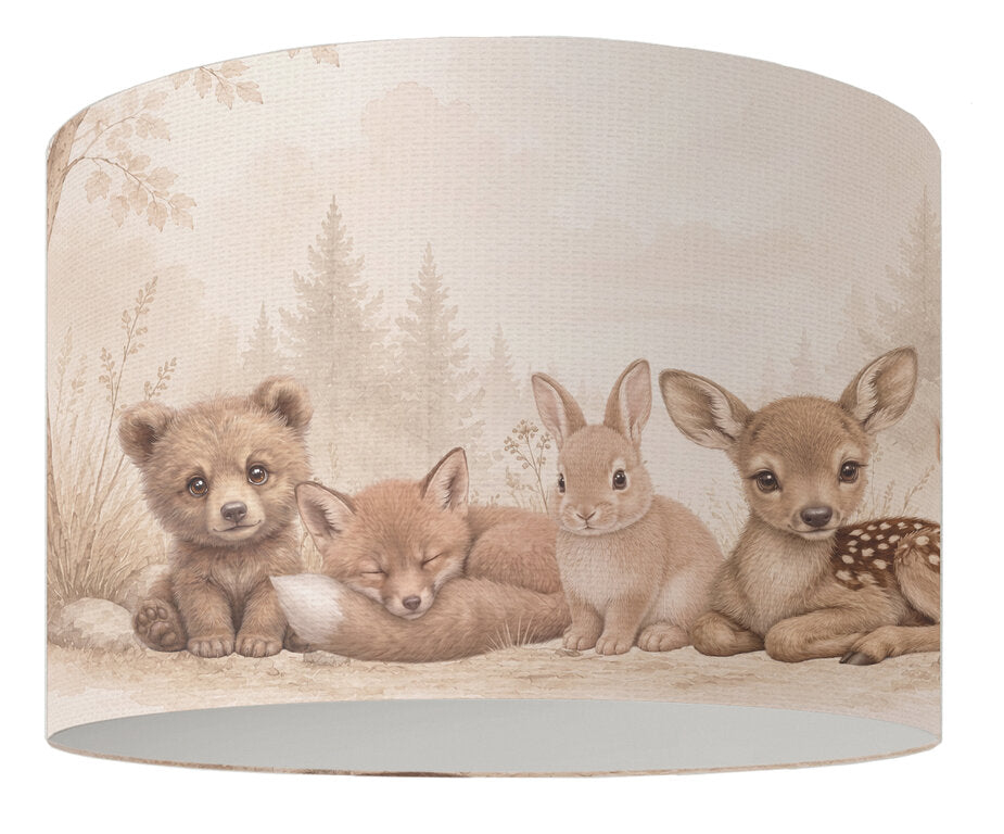 Kinderlamp Bosdieren Woodland