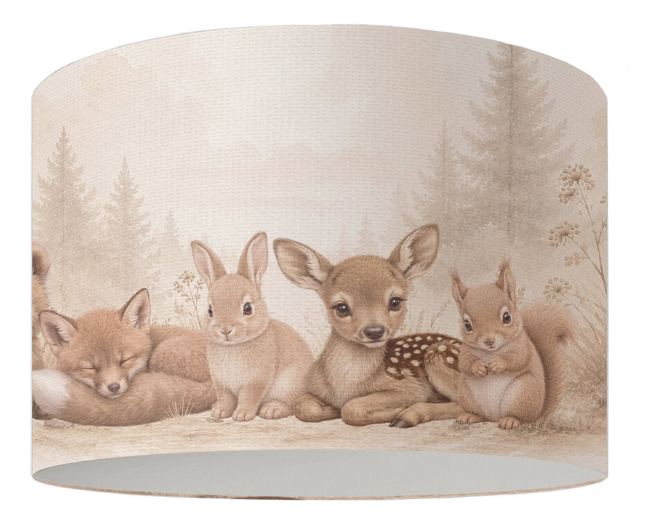 Kinderlamp Bosdieren Woodland