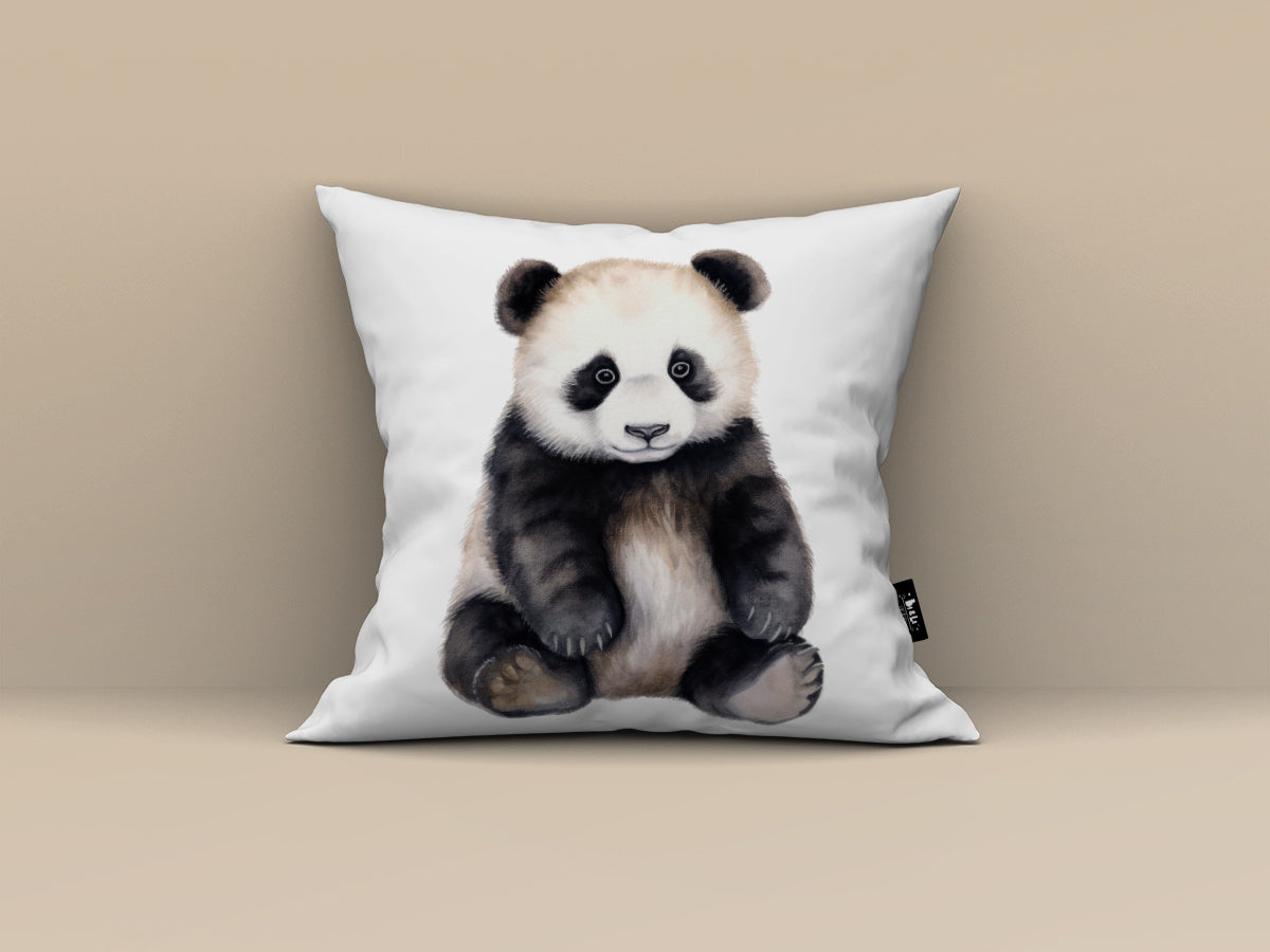 Kussen Panda Safari dieren kinderkamer - inclusief binnenkussen