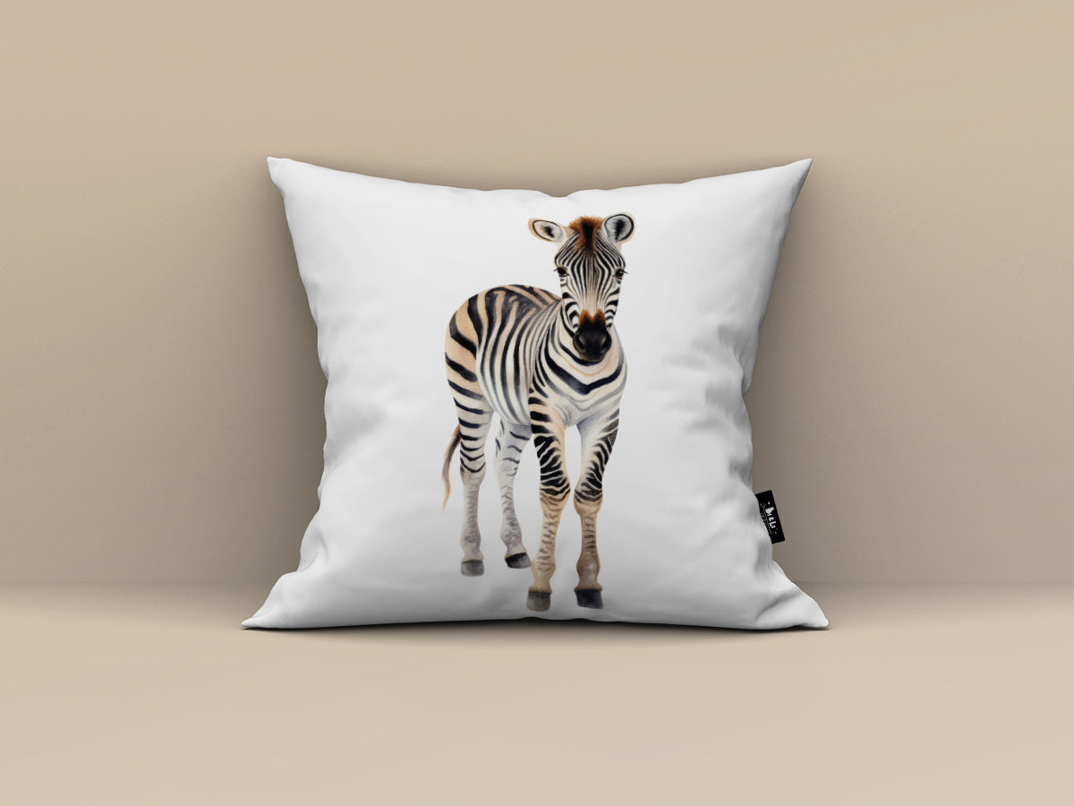 Kussen Zebra Safari dieren kinderkamer - inclusief binnenkussen
