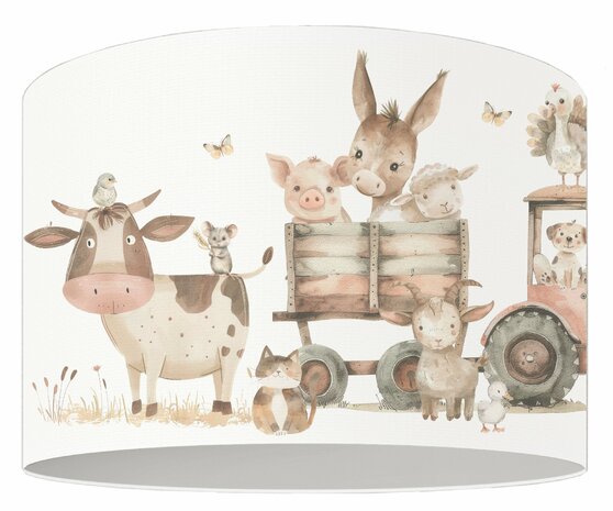 Kinderlamp Boerderij Dieren