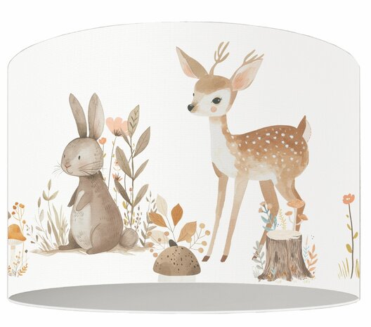 Kinderlamp Bosdieren betoverend voor babykamer of kinderkamer