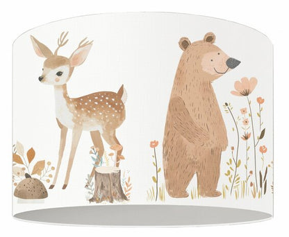 Kinderlamp Bosdieren betoverend voor babykamer of kinderkamer