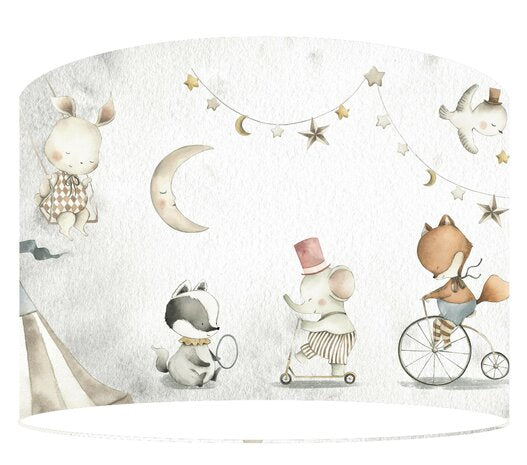 Kinderlamp Circus Nacht voor babykamer of kinderkamer
