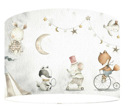 Kinderlamp Circus Nacht voor babykamer of kinderkamer